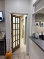 Entrance to back office. 